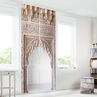 Sliding panel curtains set - Alhambra