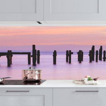 Kitchen wall cladding - Sea ​​Romance