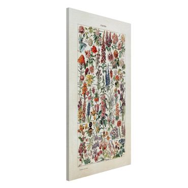 Magnetic memo board - Vintage Board Flowers V