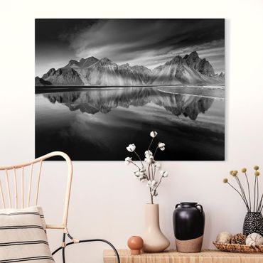 Print on canvas - Vesturhorn In Iceland