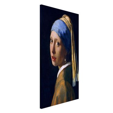 Magnetic memo board - Jan Vermeer Van Delft - Girl With A Pearl Earring