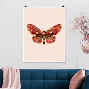 Poster - Vintage Moth