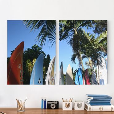 Print on canvas 2 parts - Surfers Paradise