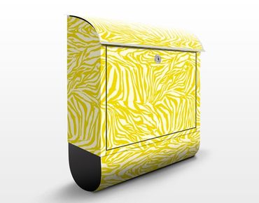 Letterbox - Zebra Repeat Pattern 39x46x13cm