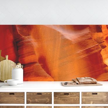 Kitchen wall cladding - Light Beam In Antelope Canyon