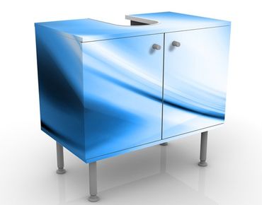 Wash basin cabinet design - Deep Blue Heaven