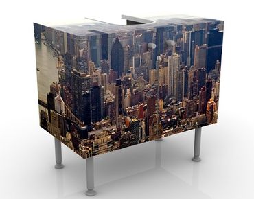 Wash basin cabinet design - Morning In New York