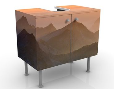Wash basin cabinet design - View From The Zugspitze Mountain