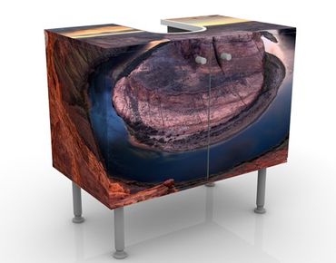 Wash basin cabinet design - Colorado River Glen Canyon