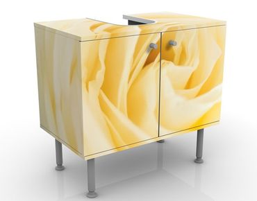 Wash basin cabinet design - White Rose