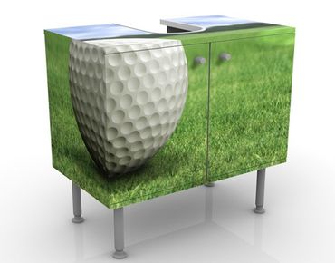 Wash basin cabinet design - Golf ball