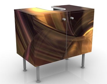 Wash basin cabinet design - Enchanted Fire