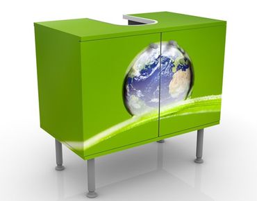 Wash basin cabinet design - Green Hope