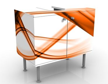 Wash basin cabinet design - Orange Element