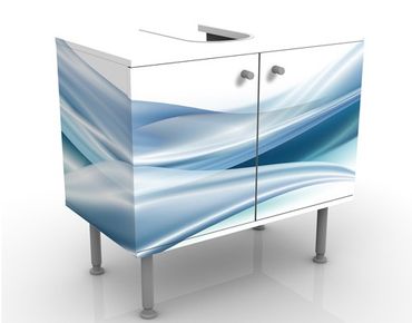Wash basin cabinet design - Blue Dust