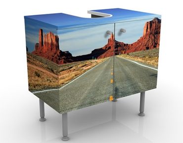 Wash basin cabinet design - Monument Valley I