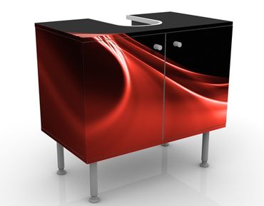Wash basin cabinet design - Red Wave