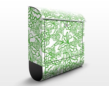 Letterbox - Pattern With Oriental Tendrillars