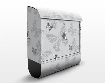 Letterbox - Butterflies Monochrome