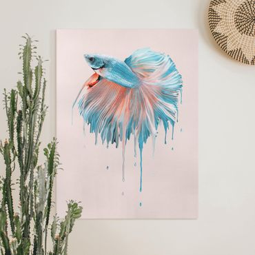 Canvas print - Melting Fish