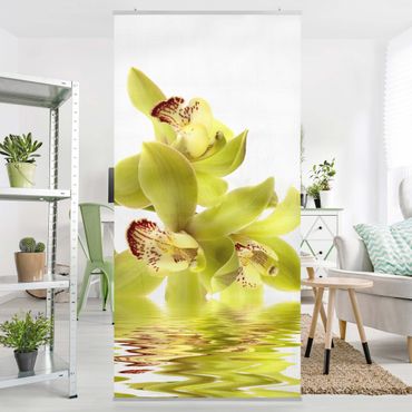 Room divider - Splendid Orchid Waters