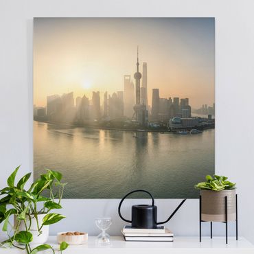 Print on canvas - Pudong At Dawn