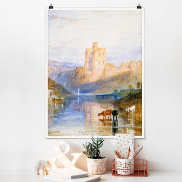 Poster - William Turner - Norham Castle