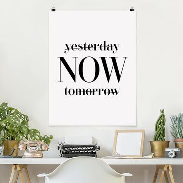Poster - Yesterday Now Tomorrow