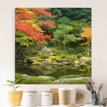 Print on canvas - Japanese City Park