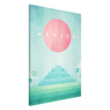 Magnetic memo board - Travel Poster - Mexico