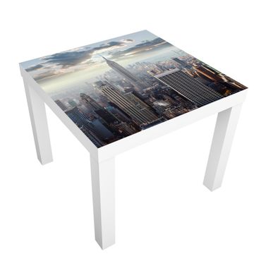 Adhesive film for furniture IKEA - Lack side table - Sunrise In New York