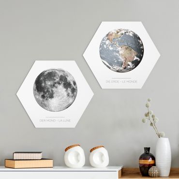 Forex hexagon - Moon And Earth