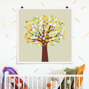 Poster - Tree Of Flowers