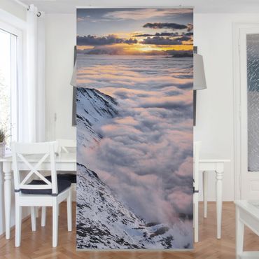 Room divider - View Of Clouds And Mountains