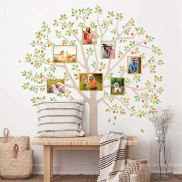 Wall sticker - Photo Tree Green