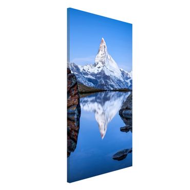 Magnetic memo board - Stellisee Lake In Front Of The Matterhorn