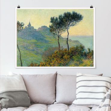 Poster - Claude Monet - The Church Of Varengeville At Evening Sun
