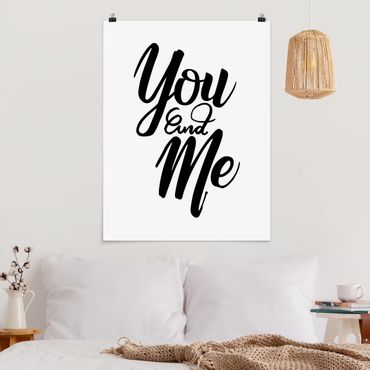 Poster quote - You And Me