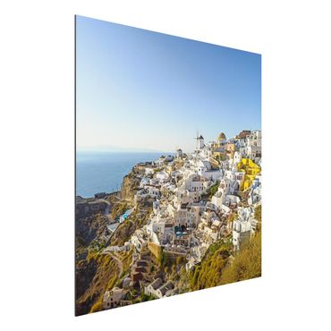 Print on aluminium - Oia On Santorini