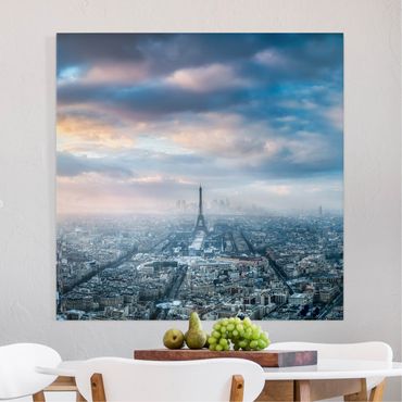 Print on canvas - Winter In Paris