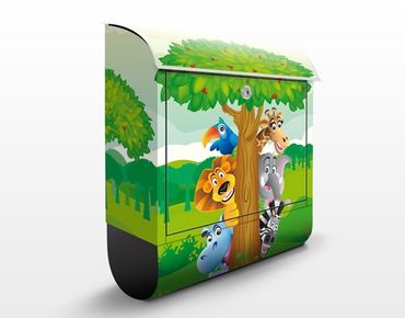 Letterbox - No.BF1 Jungle Animals
