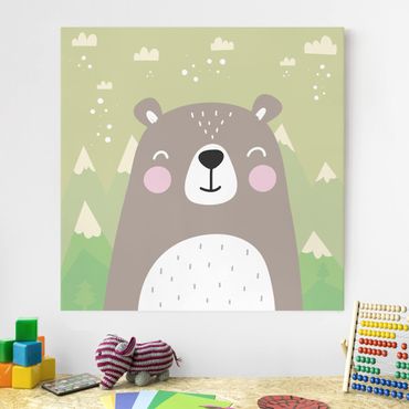 Print on canvas - Little bear
