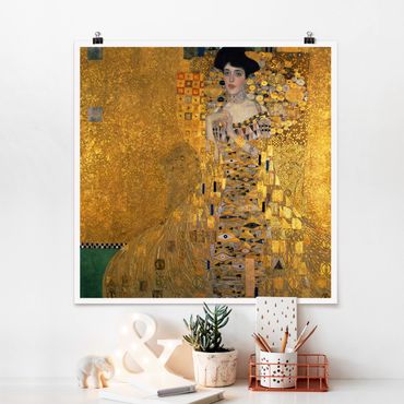 Poster - Gustav Klimt - Portrait Of Adele Bloch-Bauer I