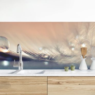 Kitchen wall cladding - Story of a Waterdrop