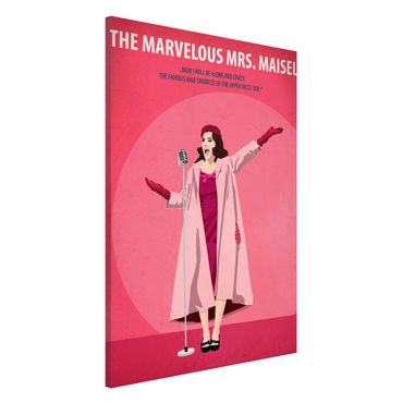 Magnetic memo board - Film Poster The Marvelous Mrs. Maisel
