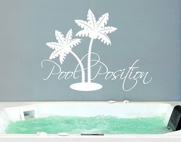 Wall sticker - No.SF992 Pool Position
