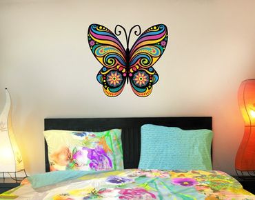 Wall sticker - No.BP22 Mandala Butterfly