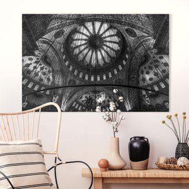 Print on canvas - The Domes Of The Blue Mosque