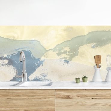 Kitchen wall cladding - Ocean And Desert II