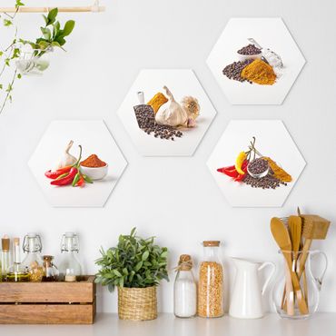 Forex hexagon - Chili garlic and spices - Sets